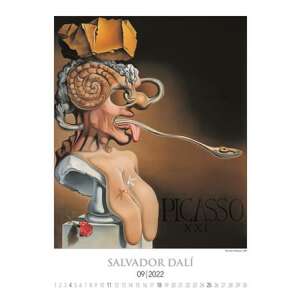 Calendar de perete Salvador Dalí 2024 - 14 pagini, 420x560 mm 58251983 - Accesorii de birou