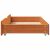 vidaXL 2 db viaszbarna tömör fenyőfa ágy alatti fiók 95 x 55 x 16 cm 106818653