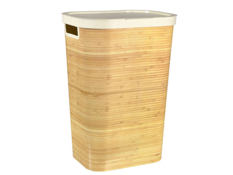 CURVER "INFINITY" SZENNYESTARTÓ 59L IML Bambusz