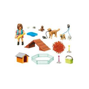 Set za poklon Playmobil "Trening pasa" 70676