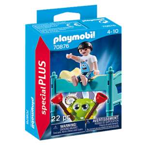 Playmobil Figurină pentru copii cu micul monstru și pat 70876