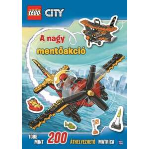 LEGO City - A nagy mentőakció 45489163 Gyermek könyvek - Mentő