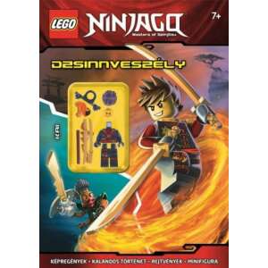 LEGO Ninjago / Dzsinnveszély + Ajándék minifigurával 45503172 "ninjago"  Gyermek könyvek