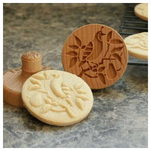 Fa sütibélyeg madár mintával, Fun Food Cookies márka