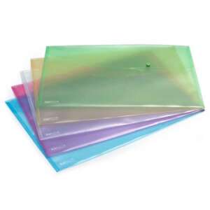 RAPESCO File Bag A3, PP, Patent, RAPESCO, gemischte Farben 38353140 Verpackungsmaterialien