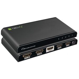 TECHLY HDMI rozbočovač 1 vstup 4 výstupy 30 metrov 4K Ultra HD 121188950 - Techly