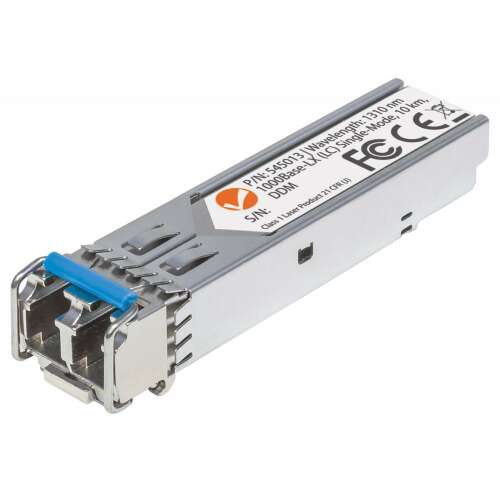 Modul transceiver SFP Intellinet 545013 1000Base-LX, 1310 nm, monomod, 10 km