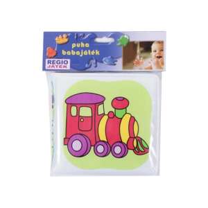 Regio Jatek bath book with train design, waterproof, for babies