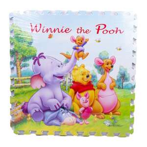 Penová puzzle podložka Winnie the Pooh 4 diely, s Winniem Pooh, Prasiatkom, Tigrom a Oslíkom - Puzzle z penovej gumy