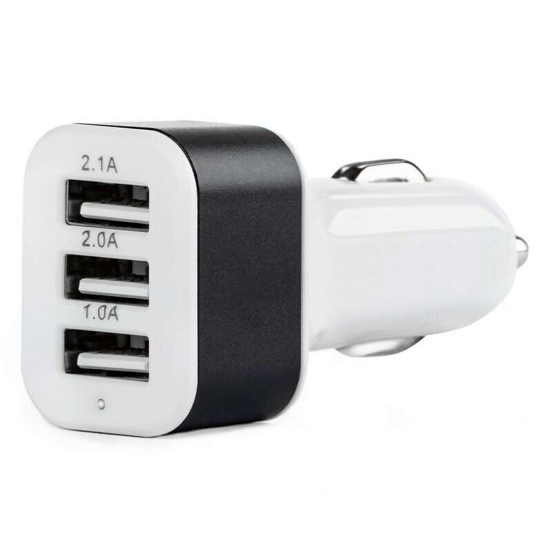 Triple USB White Socket PCH-03