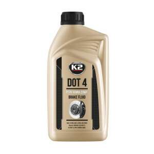 K2 DOT 4 Brake Fluid, 1 Liter Bottle - Lubricant