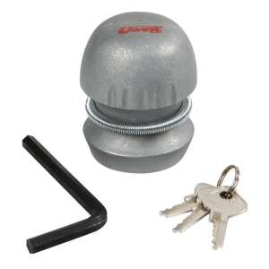 LAM65401 Trailer hitch lock, 50mm diameter, with keys and allen key - Vehicle alarm & lock
