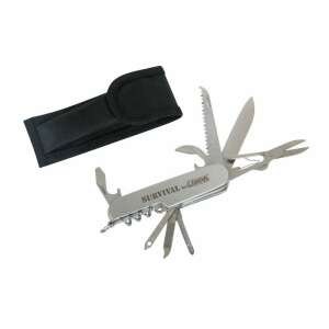 Lampa Survival 11 in 1 Multifunctional Pocket Knife with Case - Pocket Knives and Folding Knife