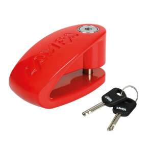 Lampa Stone XL motorcycle disc lock with red color - Motorbike theft protection