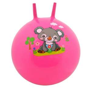 Rózsaszín ugrálólabda koalával, 45 cm - Ugráló labda / figura