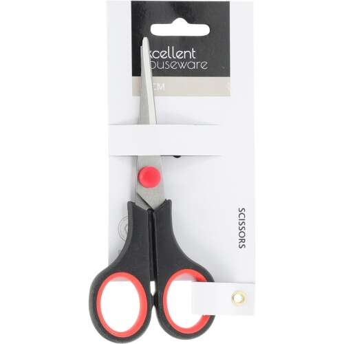 Excellent Houseware Schere, Edelstahl, 14 cm, rot 106893758