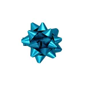 Zestaw 10 samoprzylepnych gwiazdek, 5 cm, Brizzolari, kolor turkusowy