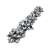 10 pcs self-adhesive star set, 9 cm, Brizzolari, metallic silver 106919109