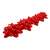 10 pcs self-adhesive star set, 9 cm, Brizzolari, matt red 106919110
