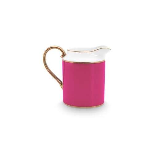 Pip Studio milk jug, gold-pink, 260ml, Pip Chique collection