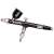 Technic B-130 Double Action Black Mini Airbrush mit 0,3 mm Düse, zeigt die Airbrush