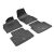 Skoda Scala/Kamiq black rubber car mat set