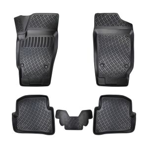 Skoda Fabia I (1999-2007) full set of rubber car mats - Car mat