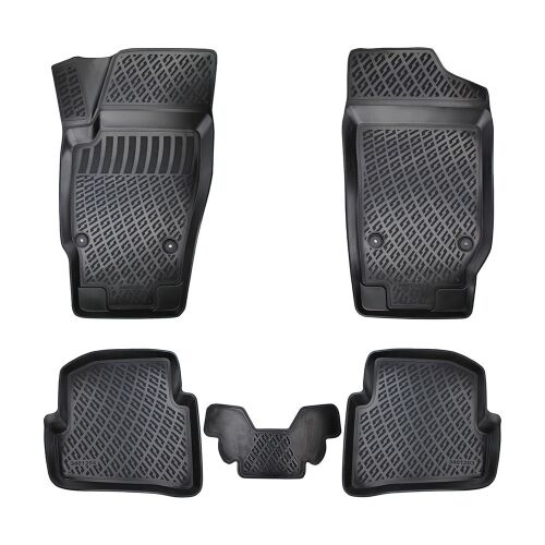 Skoda Fabia I (1999-2007) full set of rubber car mats