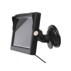 5 inch LCD car monitor with suction cup mount for windshield, D706-B model - Dash Camera