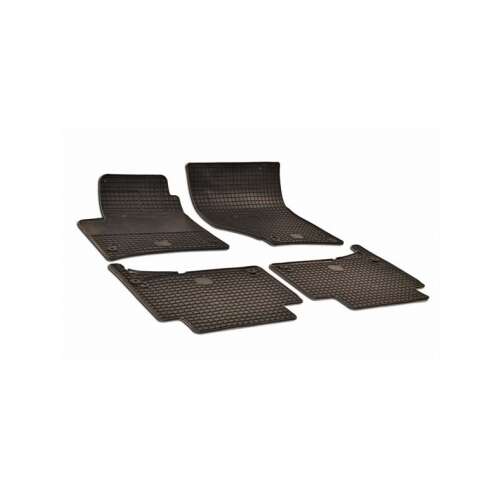 Sada čiernych gumových koberčekov do Audi Q7 (2005-2015)