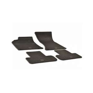 Audi Q5 (2008-2016) car floor mats, black rubber tray type set, umbrella brand - Car mat