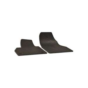 Mercedes CITAN (2012-) black rubber floor mats, set of 2, tray type, umbrella brand - Car mat