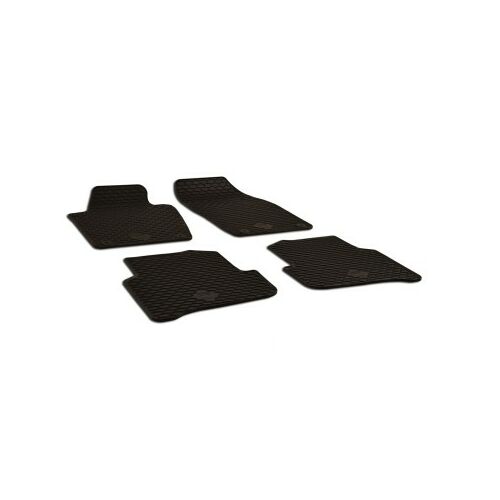 Tray-Type Rubber Car Mat Set SKODA FABIA III (2014-) Umbrella 121048447