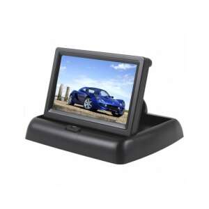 Monitor auto 4,3 inch, monitor cameră de marșarier, monitor auto cu 2 intrări video - Camere auto