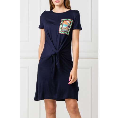 Desigual Norah Női Kötött Ruha - Sötétkék 38359534