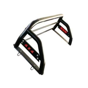 Black roll bar with red lights for Ford Ranger T9 2022+ - Car mat