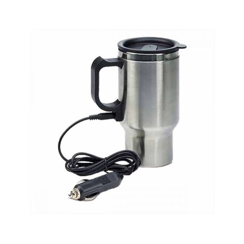 Cana Termos Auto Bottari 450ml din Oțel Inoxidabil cu Adaptor Bricheta 12V