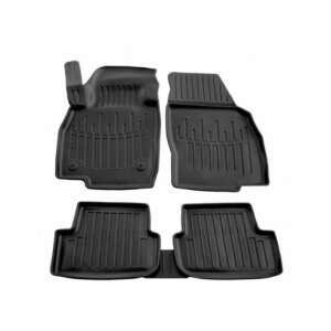 Seat Ibiza V (2017-) Tavita rubber floor mats set, black, 4 pieces - Car mat