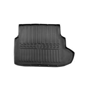 Mercedes Benz W211 E Sedan (2002-2009) trunk mat, black rubber, custom fit - Trunk mat