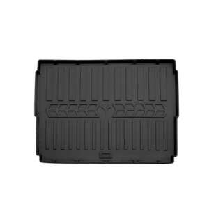 Peugeot 3008 (2009-2016) Trunk Mat, Black, Rubber, Waterproof, Non-Slip - Trunk mat