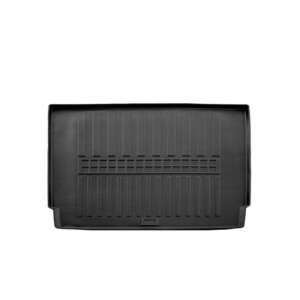 Peugeot 5008 (2008-2017) trunk mat, black, rubber, waterproof, protects from dirt and spills - Trunk mat