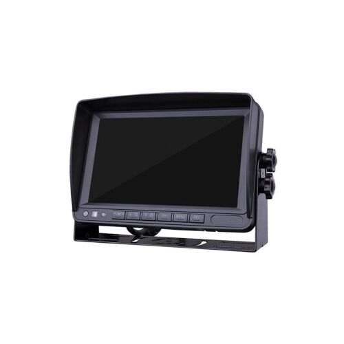 LCD autós kijelző 7 hüvelyk, 12V-24V, elölnézet