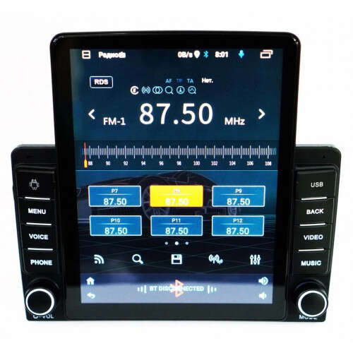 CML-Play 9580A 2din  9.5 Android 10.1 GPS 1Gb RAM 16Gb RAM Multimédiás fejegység