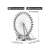 Piececool London Eye 3D Metall-Puzzle, 141 Teile, Abmessungen des zusammengebauten Modells