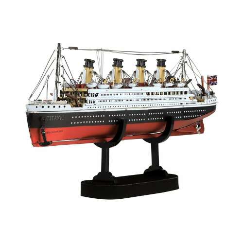 Puzzle 3D Piececool, Titanic, Fém, 226 piese