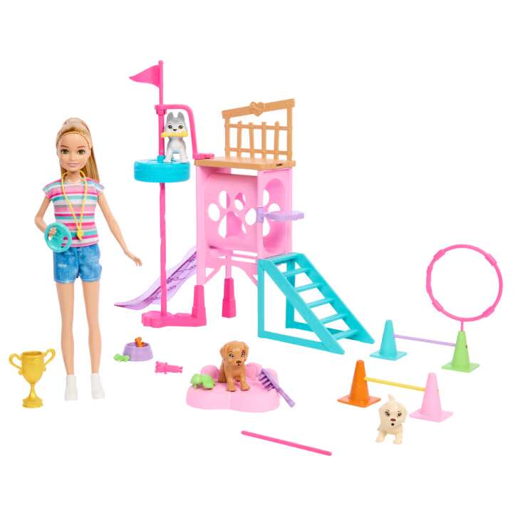 Barbie - Kutyaiskola - Játékkészlet - 20+