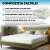 Orthopedic Mattress Topper, Memory 15+3, Aloe Vera, 160 x 200 106901109