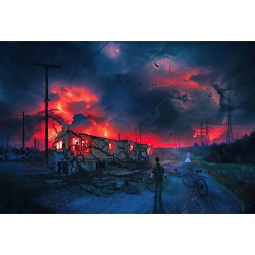 Stranger Things 4. évad vászon kép, 80x50cm, tablou1081 