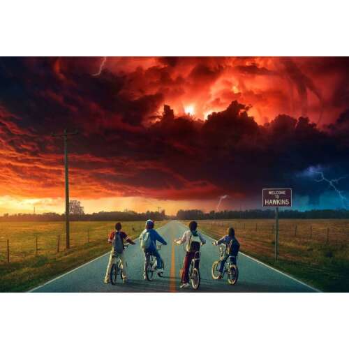 Vászonkép Stranger Things, 80x50cm, tablou1364, Zumzeria ® 106903973 - Falikép