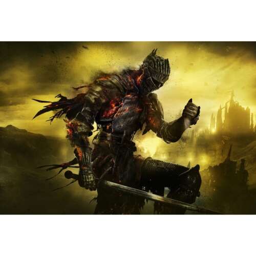 Dark Souls III vászon kép, 80x50cm - Dekoráció